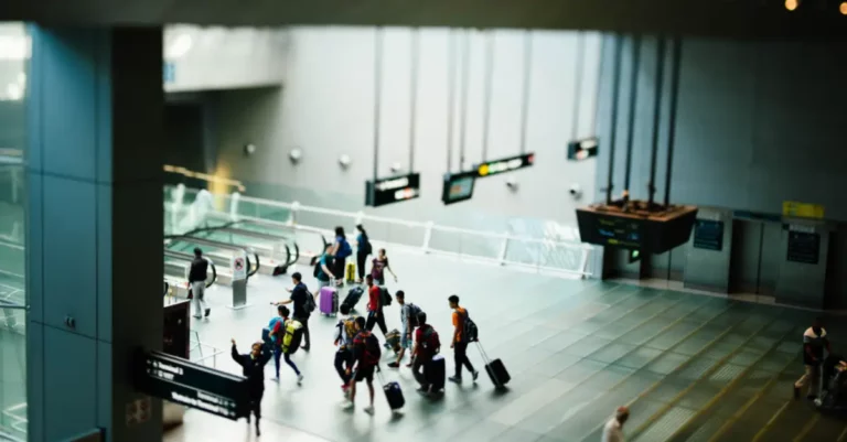 Travel industry on the ropes: Airport view