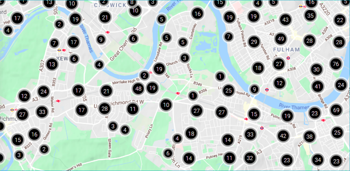 Homesearch Map 1