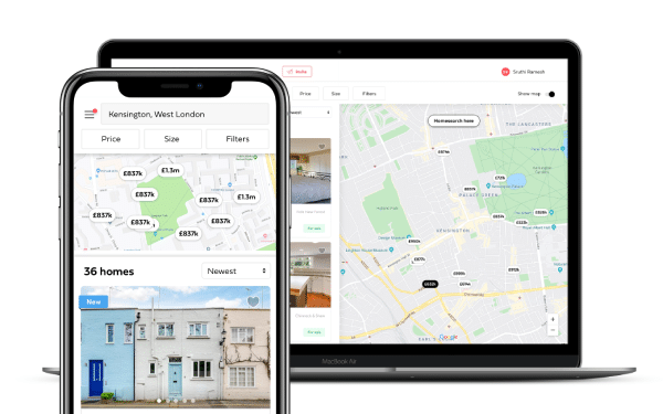 Homesearch Google Maps