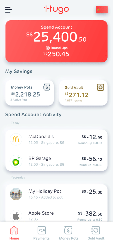 Hugo Save: Home App