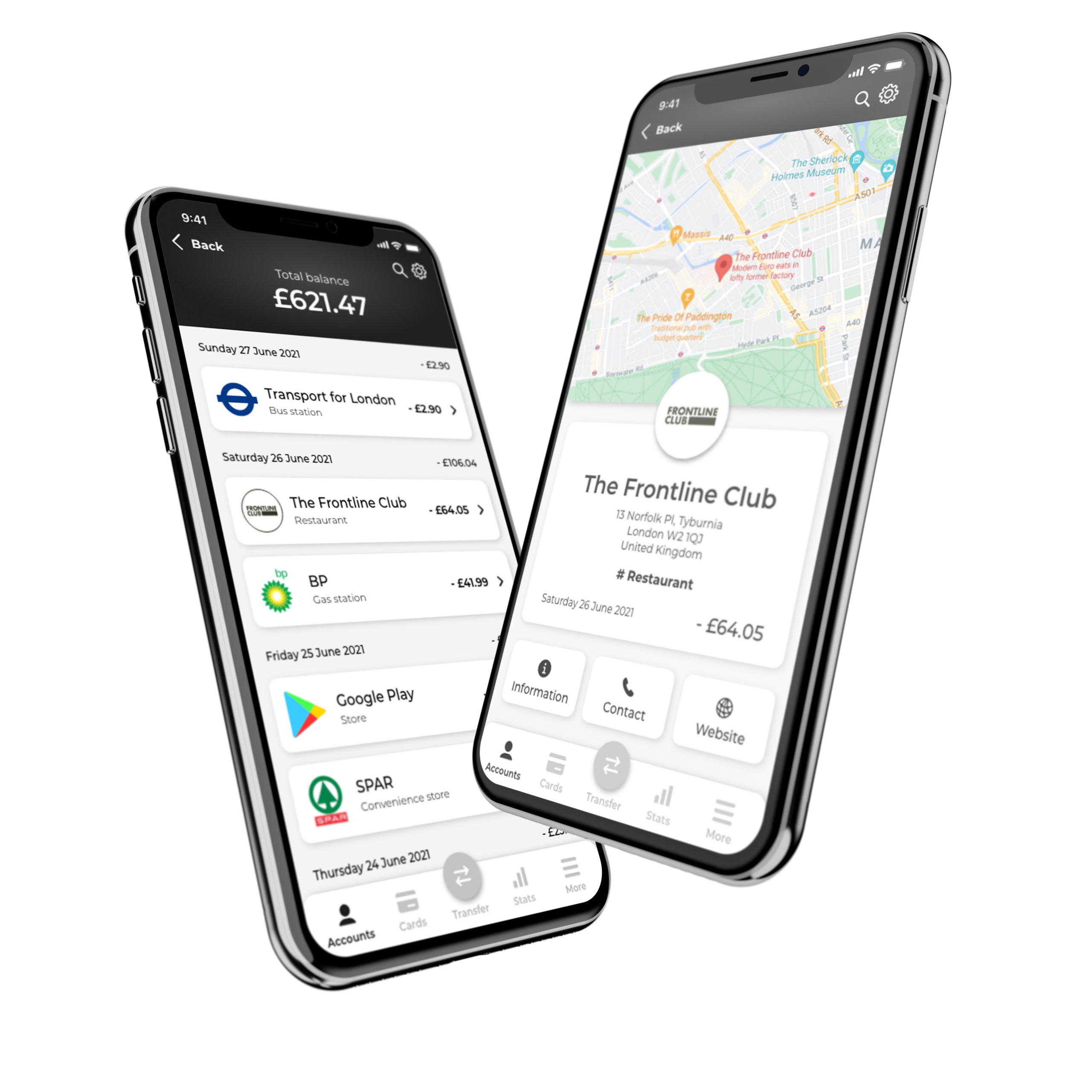 MRS: Detailed Transaction View