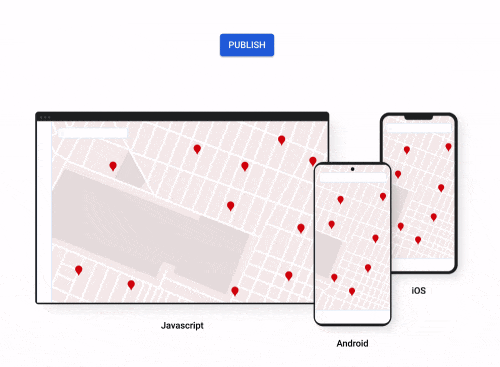 Mobile-optimized maps
