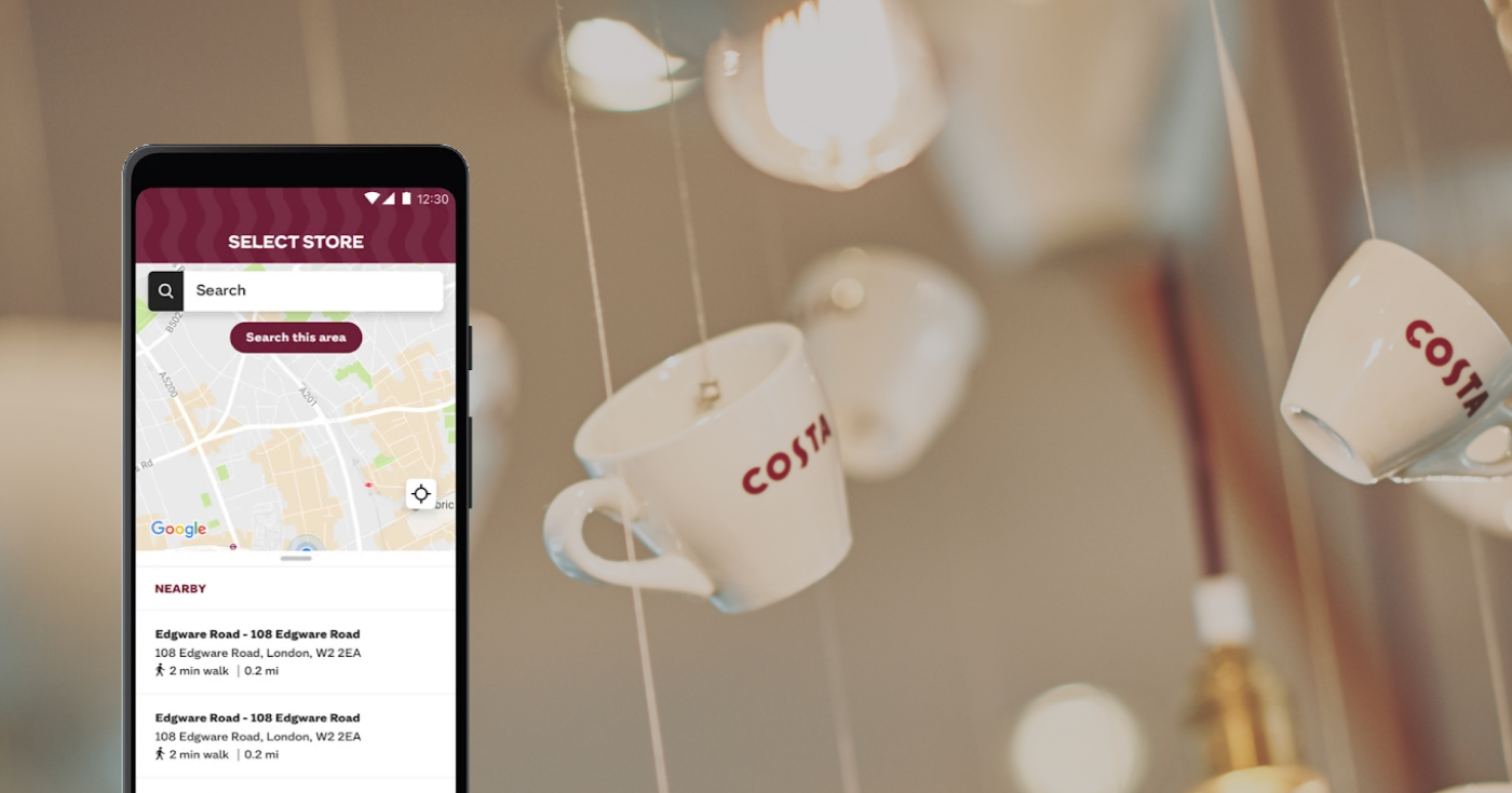 Costa Coffee App
