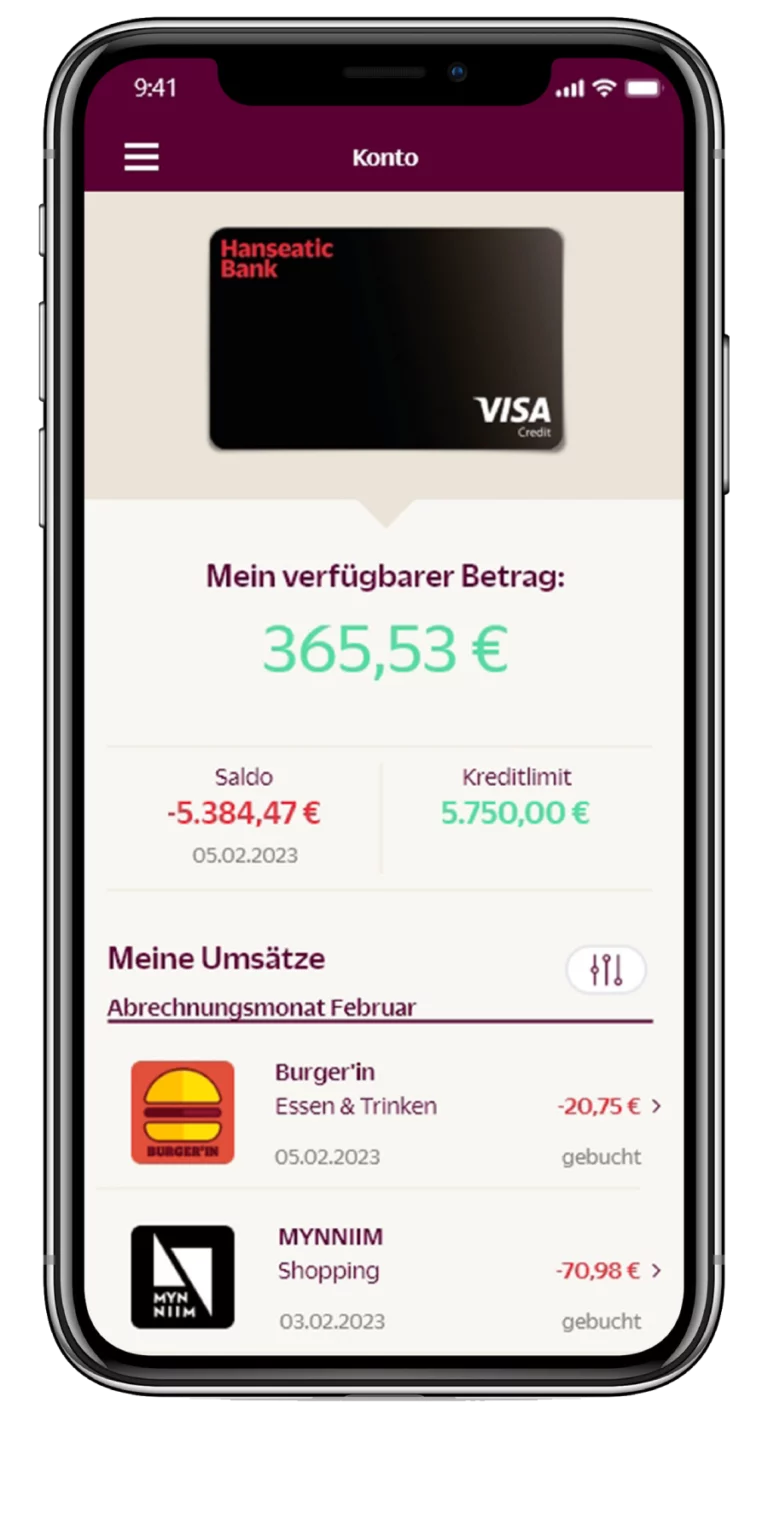 Hanseatic Bank App