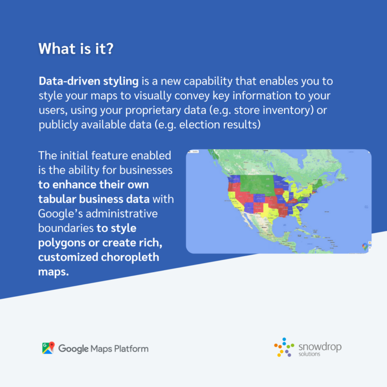 Creating Dynamic and Interactive Maps with Data Driven Styling