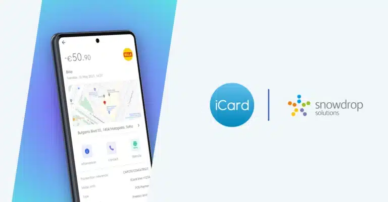 iCard Press Release with Snowdrop