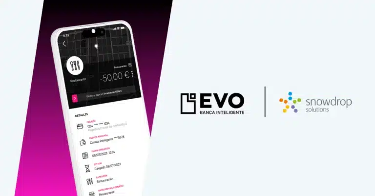 Evo Banco Press Release with Snowdrop Solutions